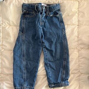 Toddler Barrel Leg Jeans, 3T